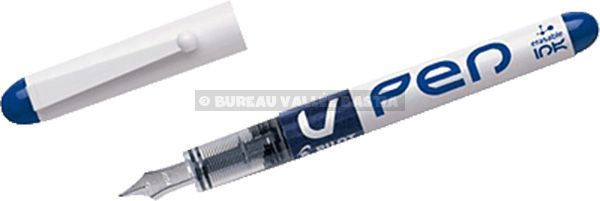 Stylo plume V-Pen effaçable - Bleu