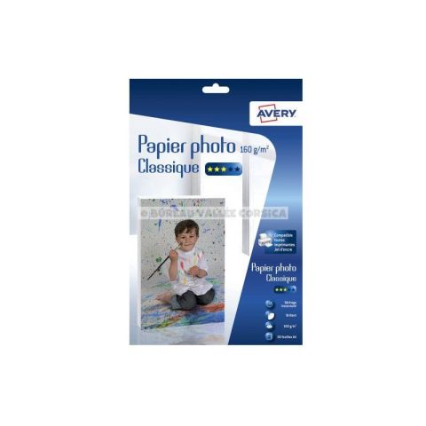 50 photos papier brillant a4 160g/m