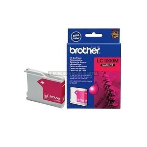 Cartouche d'encre brother lc1000 magenta