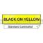 #2 - Brother tze 651 noir sur jaune ruban pour tiquetteuses 24 mm