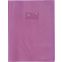 #1 - Protge cahier a4 calligraphe grain cuir violet