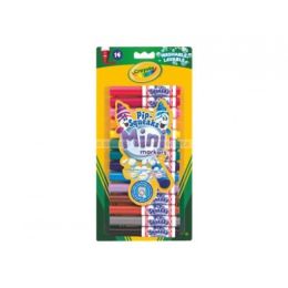 14 mini marqueurs crayola pip-squeaks