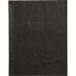 Protge cahier a4+ calligraphe noir 24 x 32 cm
