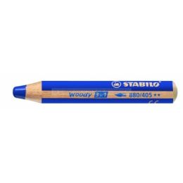 Crayon de couleur stabilo woody 3 in 1 outremer