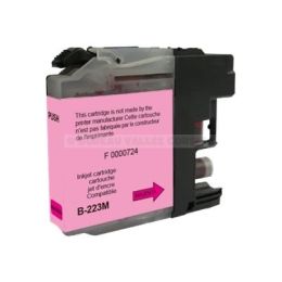 Cartouche d'encre magenta uprint compatible brother lc-223m
