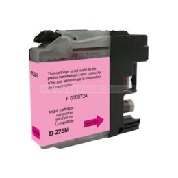 Cartouche d'encre magenta uprint compatible brother lc-225xlm
