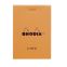 #1 - Bloc agraf rhodia orange n11 petits carreaux a7 80 pages 74 x 105 mm