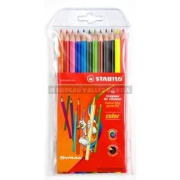 12 crayons de couleurs color