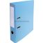 #1 - Classeurs  levier carton recouvert pvc / pu 70 mm exacompta a4 bleu clair