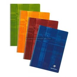 Cahier clairefontaine 100 pages spiral format a4 petits carreaux