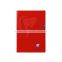 #1 - Cahier polypro a4 96 pages grands carreaux rouge