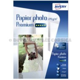 40 papiers photo brillants 10 x 15 270g/m²