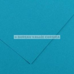 Feuille colorline 50x65 150g/m bleu primaire 21