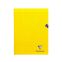 #1 - Cahier polypro 96 pages grands carreaux seyes jaune