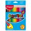 #1 - 18 crayons de couleur maped color'peps