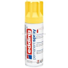 Spray permanent peinture jaune mat 200 ml e-5200