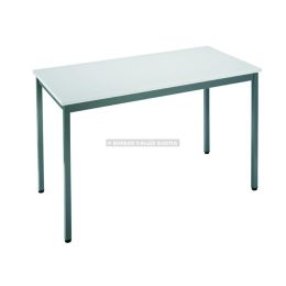 Table modulaire rectangulaire gris / gris anthracite