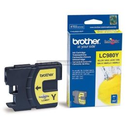 Cartouche d'encre brother lc980 jaune