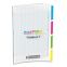 #1 - Cahier 4 sections agraf 24 x 32 cm grands carreaux polypro incolore