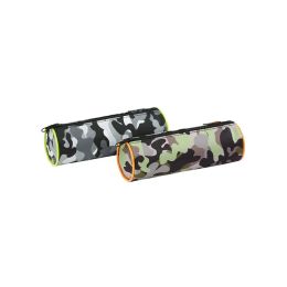 Trousse ronde camouflage 1 compartiment