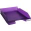#1 - Corbeille courrier violet translucide