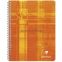 #3 - Cahier clairefontaine spiral format 17 x 22 cm 100 pages grands carreaux