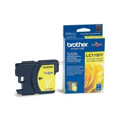 Cartouche d'encre brother lc1100 jaune