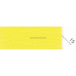 Papier crpon suprieur 2.5 x 0.5 m jaune citron