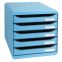 #1 - Big box plus 5 tiroirs bleu turquoise