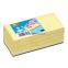 #1 - 12 blocs postit notes jaune pastel 38 x 51 mm