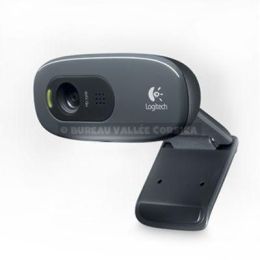 Webcam logitech c270 hd rsolution 1600 x 1280 micro intgr usb