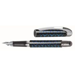 Stylo plume college blue black style