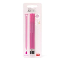3 recharges roses pour stylo effaçable