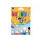 #1 - 12 craies de coloriage bic kids plastidecor