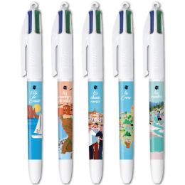 Stylo bic 4 couleurs dition corse