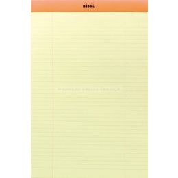 Bloc a4 rhodia 80 grammes yellow lined
