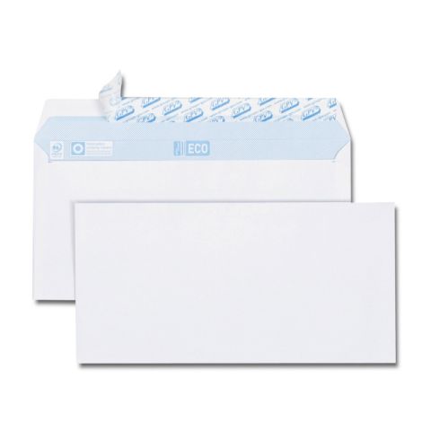 550 enveloppes dl blanches green eco