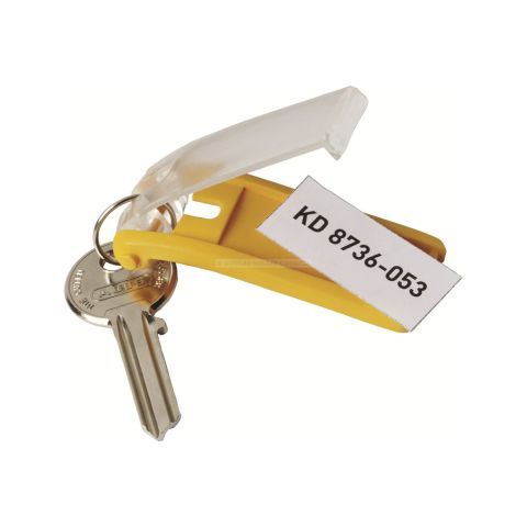 6 porte-cles key clip assortis