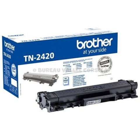 Cartouche laser brother tn2420 noir 3000 pages