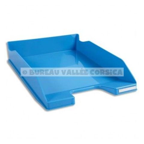 Corbeille  courrier iderama turquoise glossy