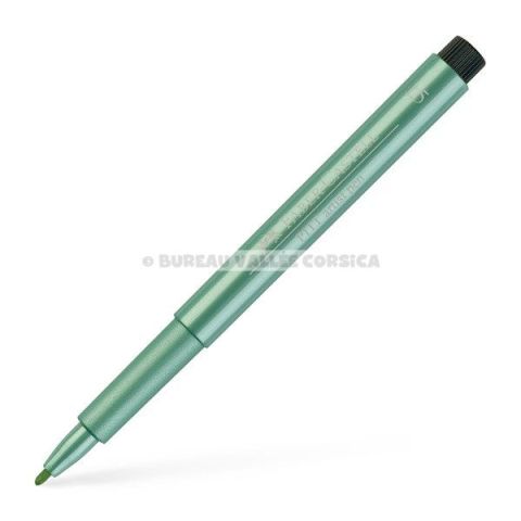 Feutre pitt artist pen vert mtallique 1.5 mm