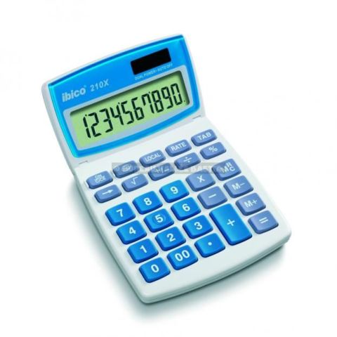 Calculatrice mini bureau ibico 210x