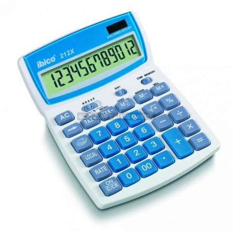 Calculatrice mini bureau ibico 212x