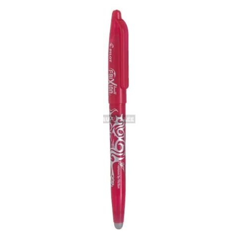 Stylo roller encre gel effaable pilot frixion ball rose 0,7 mm moyenne