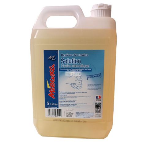 Solution hydroalcoolique 5 litres