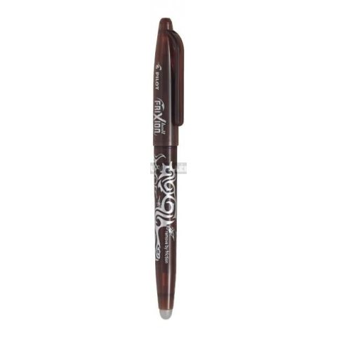 Stylo roller encre gel effaable pilot frixion ball brun 0,7 mm moyenne