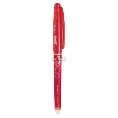 Stylo roller encre gel effaable pilot frixion point rouge 0,5 mm fine