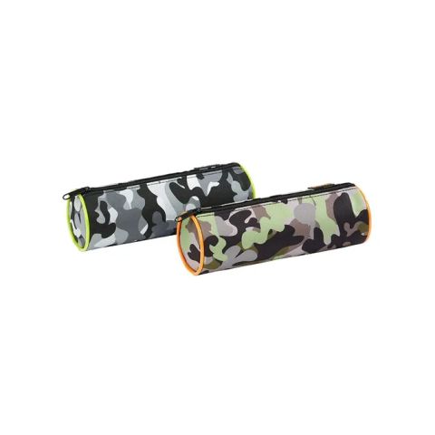 Trousse ronde camouflage 1 compartiment