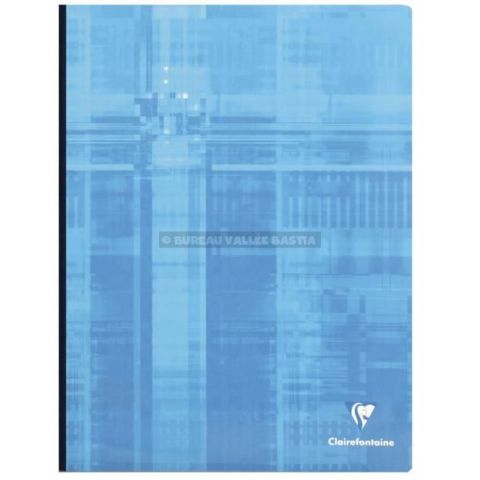 Cahier clairefontaine brochure format 24x32 192 pages grands carreaux