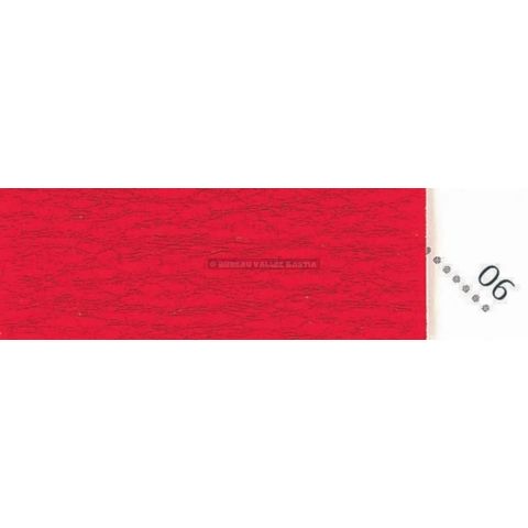 Papier crpon suprieur 2.5 x 0.5 m rouge